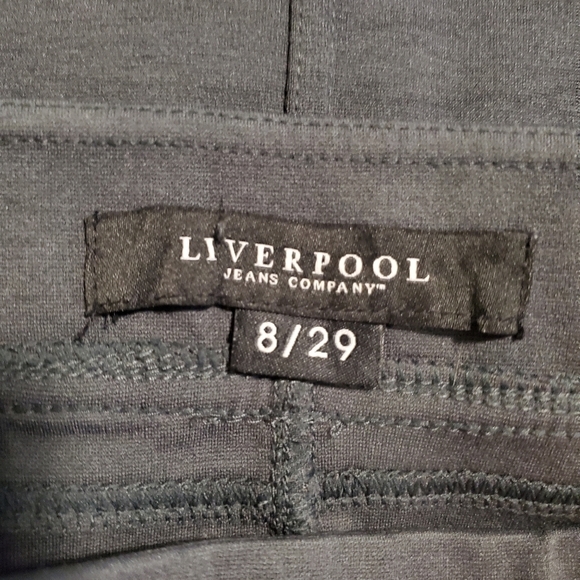 EC Liverpool Jeans Company Ponte Knit Pencil Skirt Size 8/29, Classic, Business - Picture 5 of 7